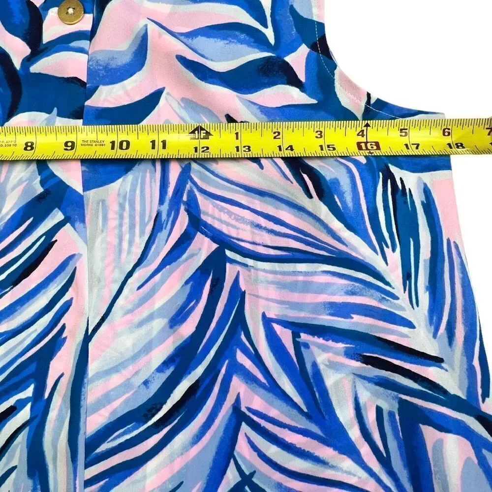 Lilly Pulitzer Tops Lilly Pulitzer Iona Top Pink Tropics Heat Wave Women’s M - Picture 8 of 12